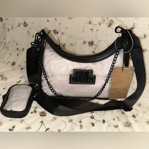 Steve Madden Black Clear Crossbody bag